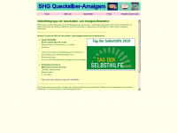 quecksilber-amalgam.at Webseite Vorschau