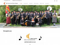 harmonie-ebnatkappel.ch Webseite Vorschau