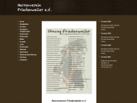 narrenverein-friedenweiler.de Webseite Vorschau