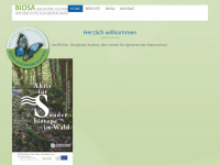 biosa.at Webseite Vorschau