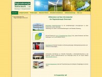 regionalenergie.at Webseite Vorschau