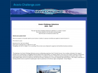 aravis-challenge.com Webseite Vorschau