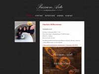 passionarte.ch Webseite Vorschau