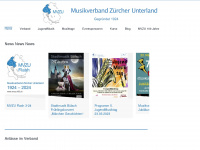 mvzu.ch Webseite Vorschau
