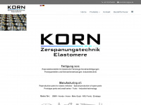 arnold-korn.com Webseite Vorschau