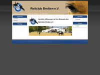 reitclub-bretten.de Webseite Vorschau