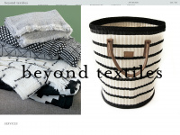 beyond-textiles.com Webseite Vorschau