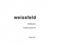 weissfeld.ch Webseite Vorschau