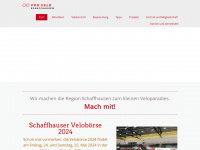 provelo-sh.ch Webseite Vorschau