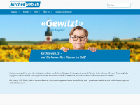 kirchenweb.ch Webseite Vorschau
