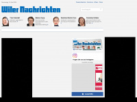 wiler-nachrichten.ch Webseite Vorschau
