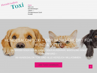 hundesalontoxi.ch Webseite Vorschau