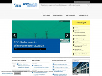 iaew.rwth-aachen.de Webseite Vorschau