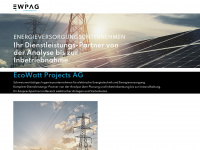 ewpag.ch Webseite Vorschau