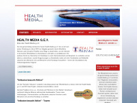 health-media-ev.de Webseite Vorschau