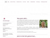 theresia-dejong.de Webseite Vorschau