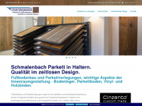 schmalenbach-parkett.de Webseite Vorschau