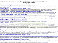 digalittledeeper.net Webseite Vorschau