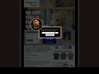 dogsindanger.com Webseite Vorschau