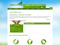 tierheim-freital.de Webseite Vorschau