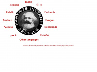 marxists.org Webseite Vorschau