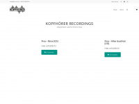 kopfhoerer-rec.de Webseite Vorschau