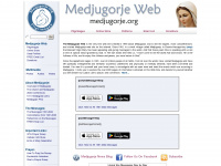 medjugorje.org Webseite Vorschau