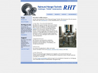 rht-hengst.de Webseite Vorschau