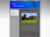 hsv-kollmarsreute.de Webseite Vorschau