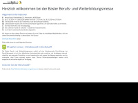 basler-berufsmesse.ch Webseite Vorschau