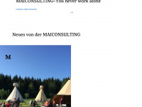 maiconsulting.de Webseite Vorschau