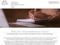 mueller-rechtsanwaelte-nuernberg.de Webseite Vorschau