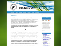 djk-ost.de Webseite Vorschau