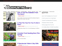 bowhunting.net Webseite Vorschau
