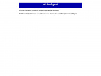 alphaagent.com Webseite Vorschau