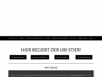 rhc-uri.ch Webseite Vorschau