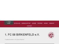 fc-birkenfeld.de Webseite Vorschau