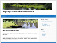 asv-bodersweier.de Webseite Vorschau