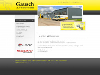 gausch-lkw.de Webseite Vorschau