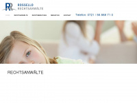 rossello.de Webseite Vorschau