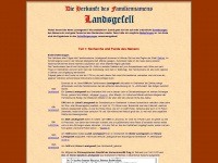 landsgesell.net Webseite Vorschau