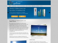 hg-solar.de Webseite Vorschau