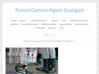 forum-gerrum-stuttgart.de Webseite Vorschau