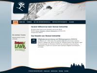 skiclub-schluechttal.de Webseite Vorschau