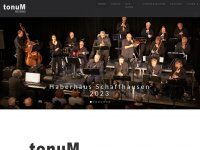 tonum.ch Webseite Vorschau