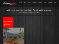holzbau-lehmann.com Webseite Vorschau
