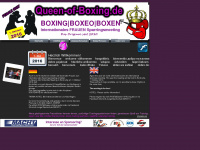 queen-of-boxing.de Webseite Vorschau