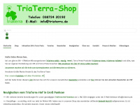 triaterra.de Webseite Vorschau