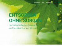 chiresa.ch Webseite Vorschau