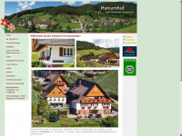 hansenhof-schwarzwald.de Webseite Vorschau